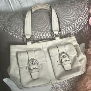 Vintage coach shoulder bag